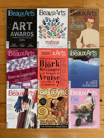 Magazines « Beaux Arts » 2005
